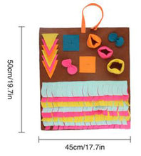 Load image into Gallery viewer, Pet Dog Sniffing Mat Pets Interactive Play Toys Find Food Training Blanket Dogs Feeding Pad Nosework Puzzle For Relieve Stress