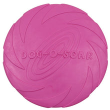 Load image into Gallery viewer, 1pcs Funny Silicone Flying Saucer Dog Cat Toy Dog Game Flying Discs Resistant Chew Puppy Training Interactive Dog Supplies