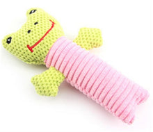 Load image into Gallery viewer, Squeaky Fun Dogs Animal Shape Toys Gift Set Large Non Stuffed Rabbit Honking Squirrel for Dogs Chew Squeaker Dog Red Bird Toys