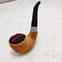 Load image into Gallery viewer, 020-1 Fleece Chew Play Toys Pet Squeaky Puppy Chew Squeaker Quack Sound Doll Toy Creative Simulation Donut Pet Supplies Dog Toys