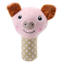 Load image into Gallery viewer, 1pc Plush Squeaky Bone Dog Toys Bite-Resistant Clean Dog Chew Puppy Training Toy Soft Banana Carrot And Vegetable Pet Supplies