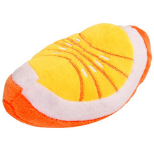 Load image into Gallery viewer, 1pc Plush Squeaky Bone Dog Toys Bite-Resistant Clean Dog Chew Puppy Training Toy Soft Banana Carrot And Vegetable Pet Supplies