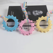 Load image into Gallery viewer, 1pcs Pet Dog Toy Chew Squeaky Rubber Toys Vocal Molar Rubber Toy Funny Nipple Ball for Cat Puppy Baby Dogs Interactive Training