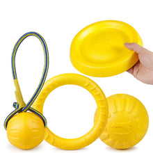 Load image into Gallery viewer, 1 PC Durable Pets Dogs Flying Discs Toys Summer Outdoor Playing Swimming Pool Floating Water Pets Chew Interactive Toy Handball

