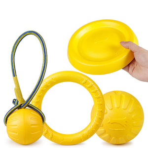 1 PC Durable Pets Dogs Flying Discs Toys Summer Outdoor Playing Swimming Pool Floating Water Pets Chew Interactive Toy Handball