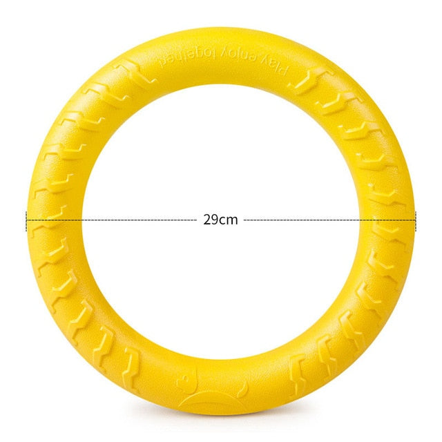 1 PC Durable Pets Dogs Flying Discs Toys Summer Outdoor Playing Swimming Pool Floating Water Pets Chew Interactive Toy Handball