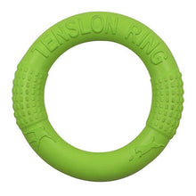 Load image into Gallery viewer, Behogar Floatable Biting Resistance Pet Dog Puppy Flying Ring Training Fetch Interactive Toy for Garden Pool Outdoor Activities
