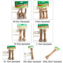 Load image into Gallery viewer, Pet Dog Toy Supplies Chews Toys Leather Cowhide Bone Molar Teeth Clean Stick Food Treats Dogs Bones for Puppy Accessories
