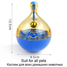 Load image into Gallery viewer, Interactive Cat Toy IQ Treat Ball Smarter Pet Toys Food Ball Food Dispenser For Cats Playing Training Balls Pet Supplies
