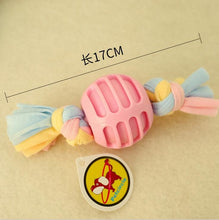 Load image into Gallery viewer, 1pcs Pet Dog Toy Chew Squeaky Rubber Toys Vocal Molar Rubber Toy Funny Nipple Ball for Cat Puppy Baby Dogs Interactive Training
