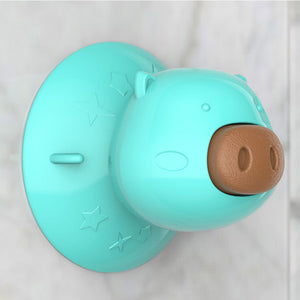 HIPIDOG Pig Shape Sucker Toys Dog Chew Toy Toothbrush Chew Treats Snacks Biscuits for Pets Toys with Suckers