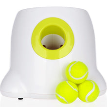 Load image into Gallery viewer, Dog pet toys Tennis Launcher Automatic throwing machine  Ball throw device Section emission with 3 balls
