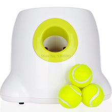 Load image into Gallery viewer, Dog pet toys Tennis Launcher Automatic throwing machine  Ball throw device Section emission with 3 balls
