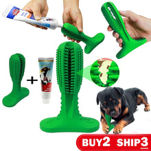 Load image into Gallery viewer, Dog Tooth Brush Toothpaste Dog Rubber Toys Pet Chewing Biting Toys Cleaning Dog Tooth Toys For Small Puppy Large Dog Accessories
