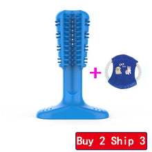 Load image into Gallery viewer, Dog Tooth Brush Toothpaste Dog Rubber Toys Pet Chewing Biting Toys Cleaning Dog Tooth Toys For Small Puppy Large Dog Accessories
