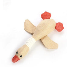 Load image into Gallery viewer, 2019 New cute plush toys squeak pet wolf rabbit animal plush toy dog chew squeaky whistling involved squirrel dog toys

