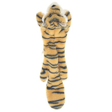Load image into Gallery viewer, 2019 New cute plush toys squeak pet wolf rabbit animal plush toy dog chew squeaky whistling involved squirrel dog toys
