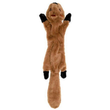 Load image into Gallery viewer, 2019 New cute plush toys squeak pet wolf rabbit animal plush toy dog chew squeaky whistling involved squirrel dog toys
