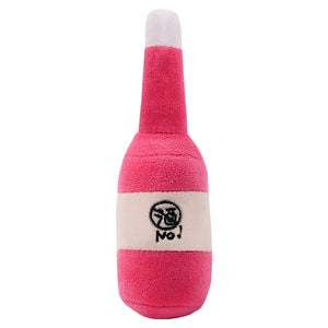 1pc Plush Squeaky Bone Dog Toys Bite-Resistant Clean Dog Chew Puppy Training Toy Soft Banana Carrot And Vegetable Pet Supplies