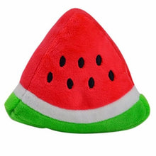 Load image into Gallery viewer, 1pc Plush Squeaky Bone Dog Toys Bite-Resistant Clean Dog Chew Puppy Training Toy Soft Banana Carrot And Vegetable Pet Supplies
