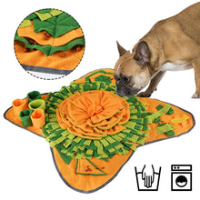 Load image into Gallery viewer, Pet Dog Sniffing Mat Dog Puzzle Toy Pet Snack Feeding Mat Boring Interactive Game Training Blanket Snuffle Feeding Training Mat
