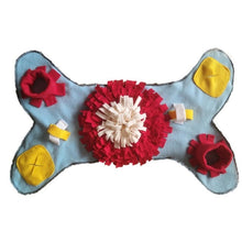 Load image into Gallery viewer, Pet Dog Sniffing Mat Dog Puzzle Toy Pet Snack Feeding Mat Boring Interactive Game Training Blanket Snuffle Feeding Training Mat
