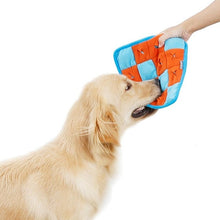 Load image into Gallery viewer, Pet Dog Sniffing Mat Dog Puzzle Toy Pet Snack Feeding Mat Boring Interactive Game Training Blanket Snuffle Feeding Training Mat
