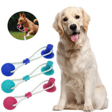 Load image into Gallery viewer, Multifunction Pet Molar Bite Dog Toys Rubber Chew Ball Cleaning Teeth Safe Elasticity Soft Puppy Suction Cup Biting Dog Toy#3
