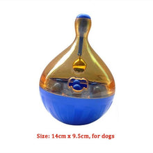 Load image into Gallery viewer, Interactive Dog Toys Slow Food Ball Food Dispenser IQ Treat Ball Smarter Pet Toys For Dogs Playing Training Balls Pet Supplies
