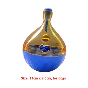 Interactive Dog Toys Slow Food Ball Food Dispenser IQ Treat Ball Smarter Pet Toys For Dogs Playing Training Balls Pet Supplies